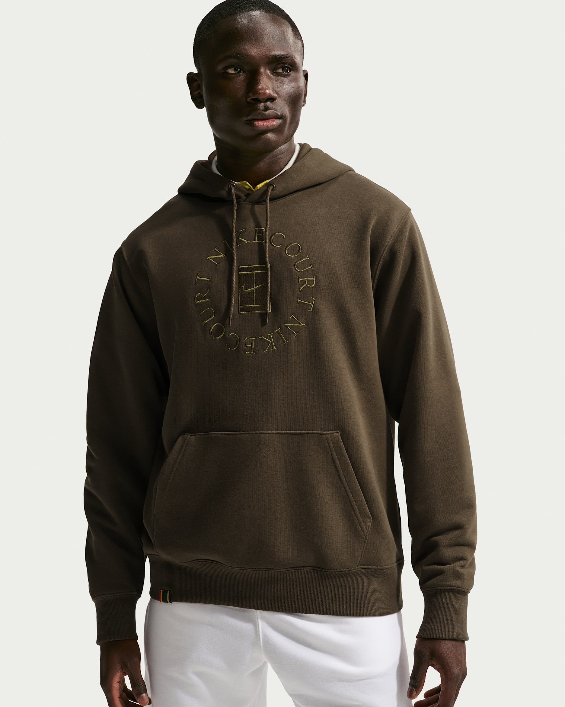 NikeCourt Heritage Men's Dri-FIT French Terry Tennis Pullover